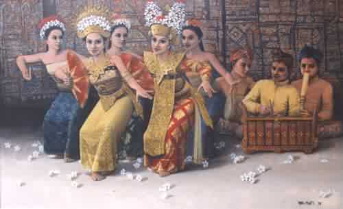 Painting by Hatta Hambali